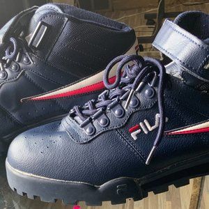 Fila Men's F-13v Lea/syn Fashion Sneakers